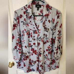 By & by womens blouse  floral